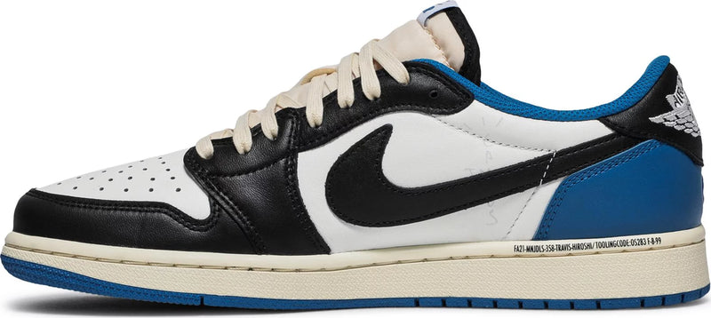 DISEÑO DE FRAGMENTOS DE JORDAN 1 LOW X TRAVIS SCOTT 