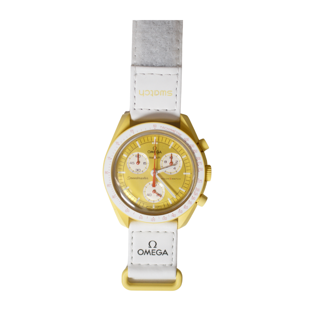 SWATCH X OMEGA BIOCERAMIC MOONSWATCH MISSION TO THE SUN SO33J100