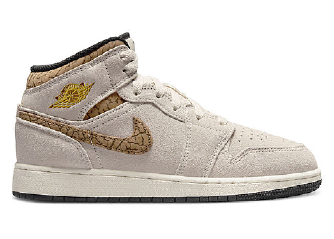 JORDAN 1 MID SE BROWN ELEPHANT