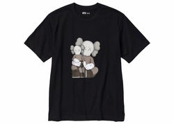 KAWS X UNIQLO UT SHORT SLEEVE GRAPHIC T-SHIRT BLACK