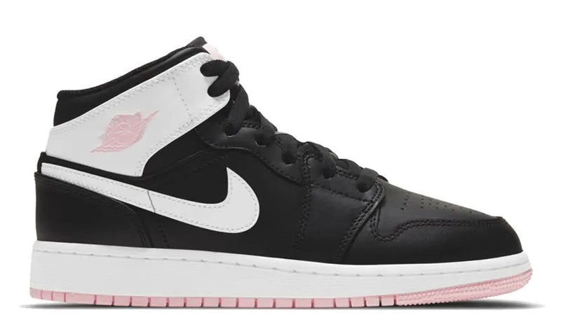 JORDAN 1 MID ARCTIC PINK BLACK (GS) - The Edit LDN