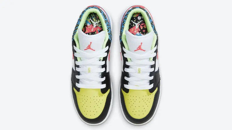 JORDAN 1 LOW CHILDREN'S ART (GS) - The Edit LDN