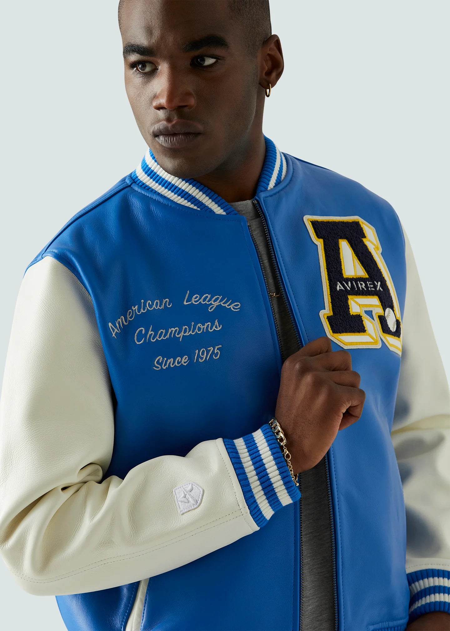 Avirex hot sale baseball jacket