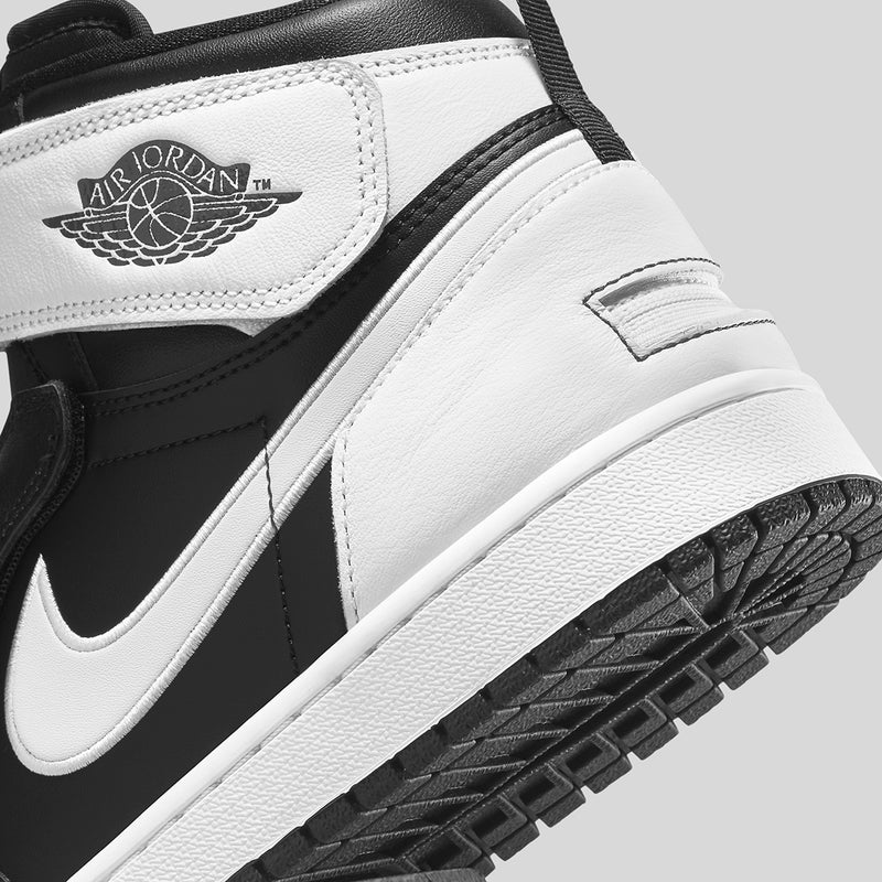 AIR JORDAN 1 HI FLYEASE BLACK WHITE - The Edit LDN