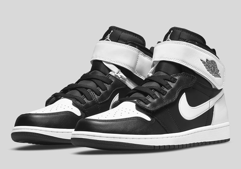 AIR JORDAN 1 HI FLYEASE BLACK WHITE - The Edit LDN
