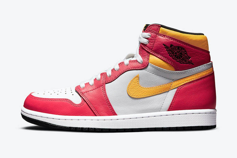 JORDAN 1 HIGH OG LIGHT FUSION RED - The Edit LDN