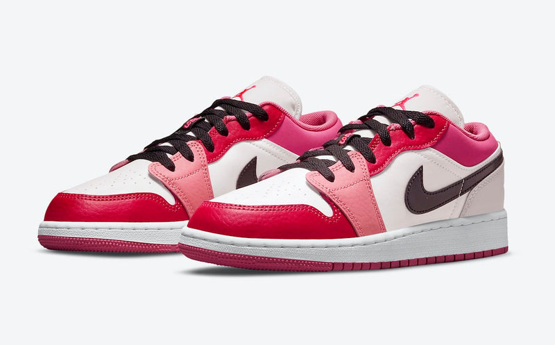 JORDAN 1 LOW PINK RED (GS) - The Edit LDN
