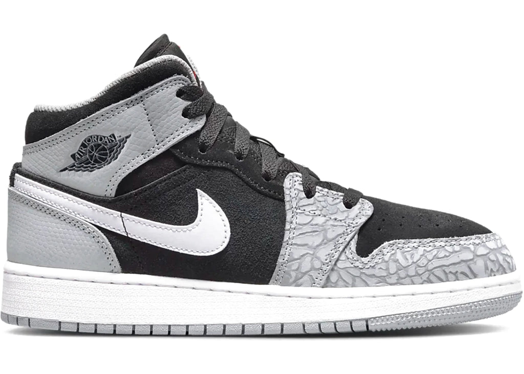 JORDAN 1 MID ELEFANT PRINT GS