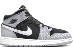 JORDAN 1 MID ELEPHANT PRINT (GS)