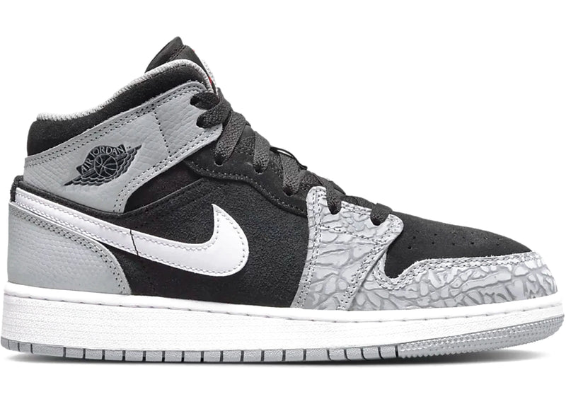 JORDAN 1 MID ELEPHANT PRINT (GS)