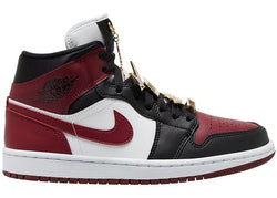 JORDAN 1 MID SE BLACK DARK BEETROOT (W) - The Edit LDN