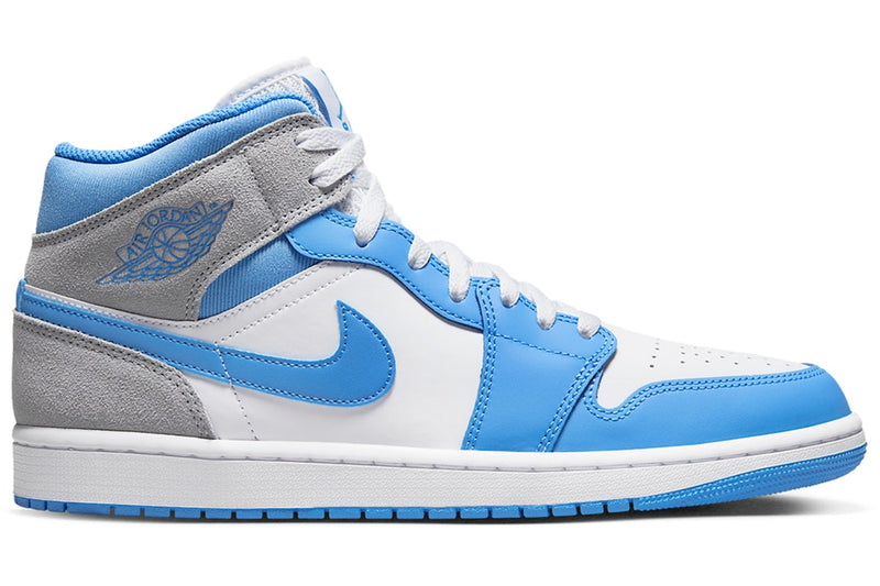 JORDAN 1 MID UNIVERSITY AZUL GRIS