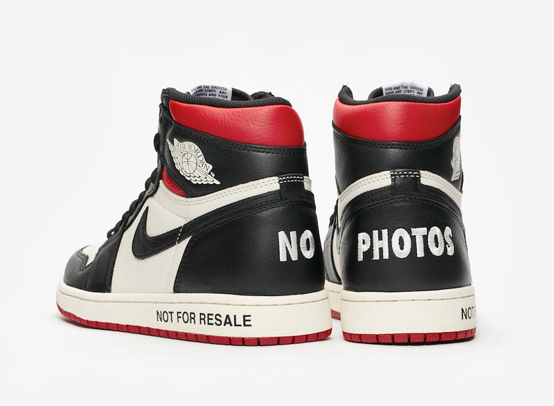 JORDAN 1 RETRO HIGH NOT FOR RESALE VARSITY RED
