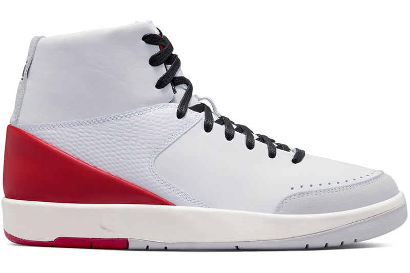 JORDAN 2 LOW X NINA CHANEL ABNEY WHITE RED - The Edit LDN