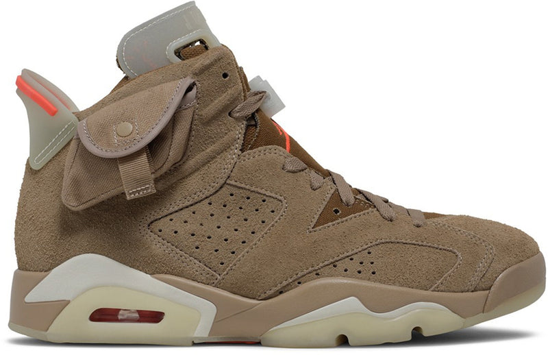 TRAVIS SCOTT JORDAN 6 BRITISH KHAKI - The Edit Man London 