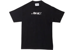 PRE LOVED - AWAKE BLACK FOIL T SHIRT