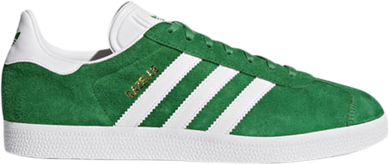 ADIDAS GAZELLE GREEN WHITE GOLD