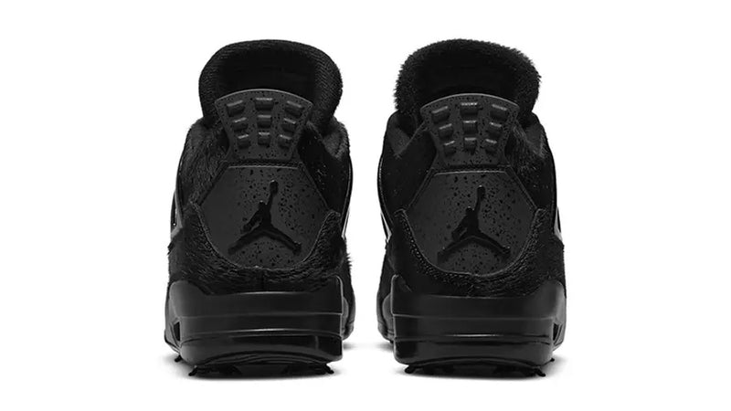 JORDAN 4 RETRO GOLF BLACK CAT PONY HAIR - The Edit LDN