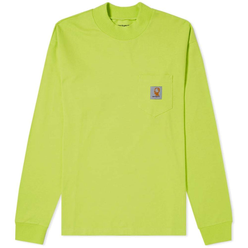 BRAIN DEAD X CARHATT L/S SWAN NECK MOCK TEE - The Edit Man London Online