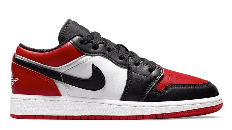 JORDAN 1 LOW BRED TOE (GS) - The Edit LDN