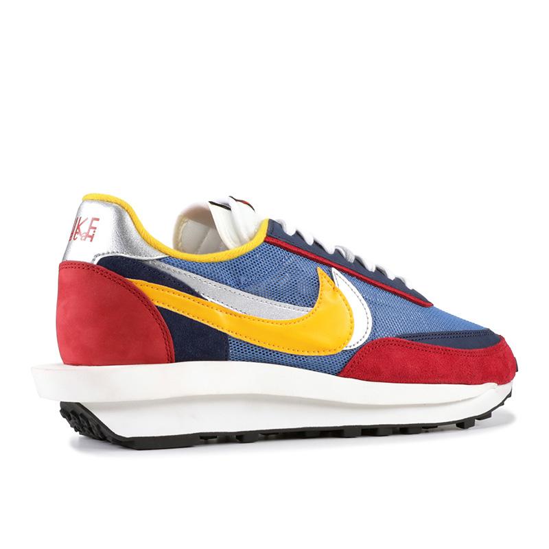 NIKE LD WAFFLE SACAI BLUE MULTI - The Edit Man London Online