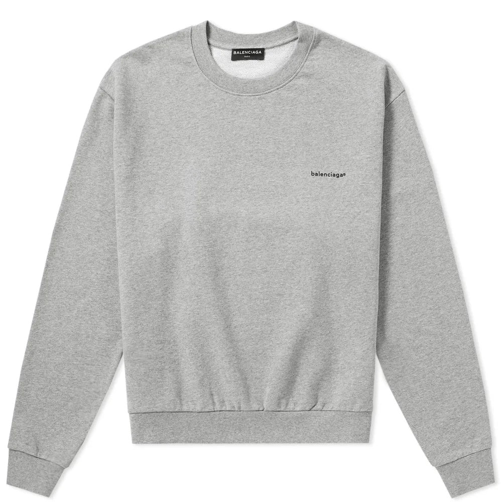 PRE LOVED - BALENCIAGA COPYRIGHT CREWNECK - The Edit LDN