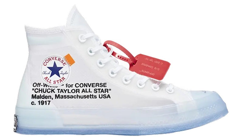 OFF-WHITE X CONVERSE TAYLOR ALL-STAR VULCANIZED HI - The Edit LDN