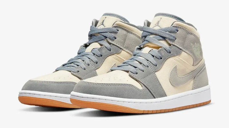 JORDAN 1 MID CREAM GREY (M) - The Edit LDN