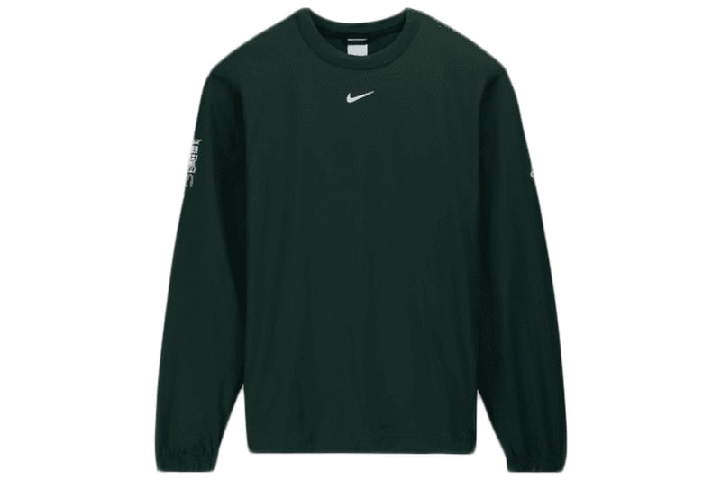 NIKE X NOCTA L/S WOVEN CREW GREEN - The Edit LDN