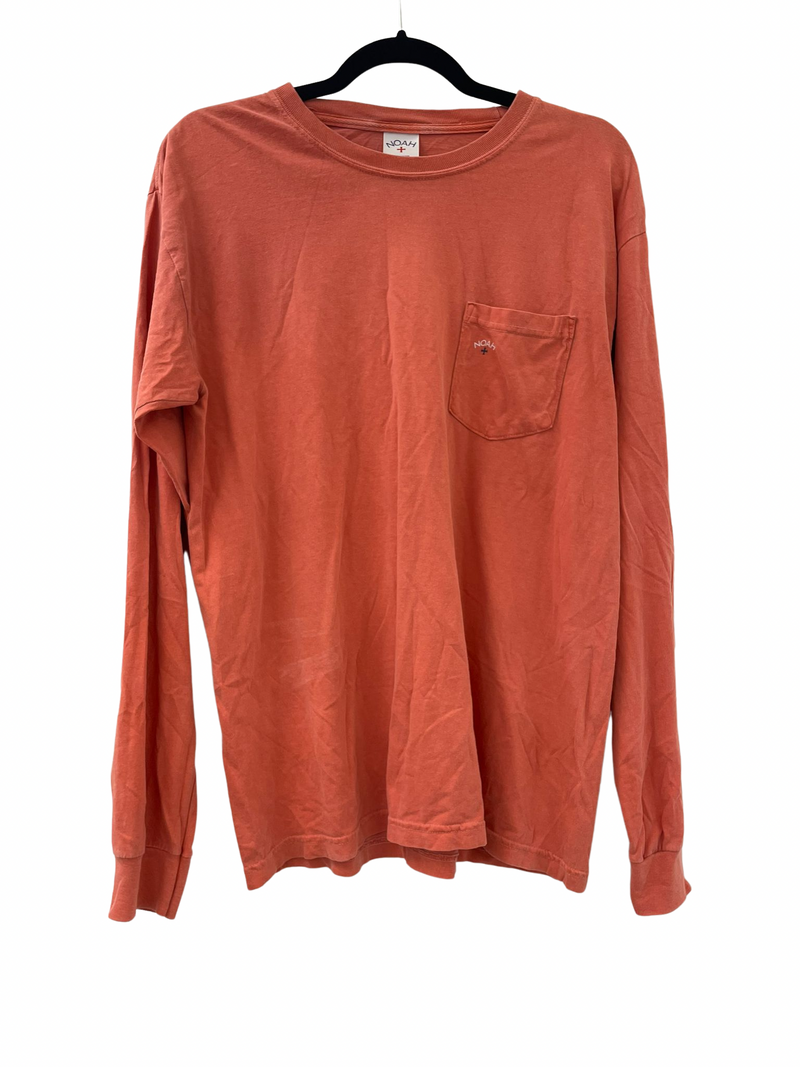 PRE LOVED - NOAH LONG SLEEVE ORANGE
