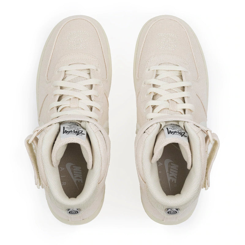 NIKE AIR FORCE 1 MID STUSSY CÁÑAMO