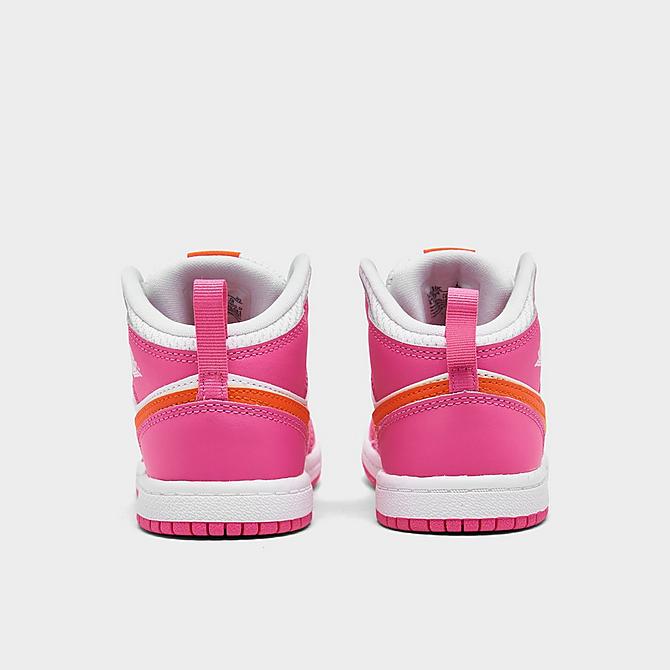 Air Jordan 1 Mid Pinksicle Orange Enfant