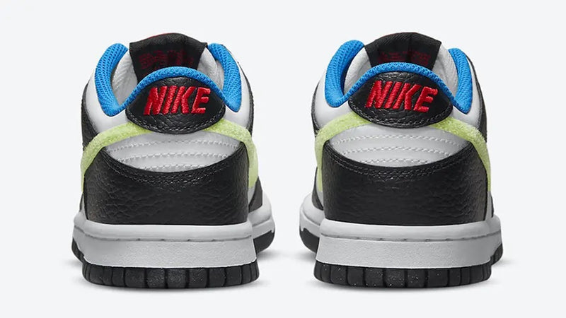 NIKE DUNK LOW HANGTAG BLACK WHITE (GS) - The Edit LDN
