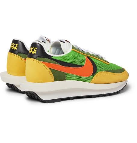 NIKE LD WAFFLE SACAI GREEN MULTI - The Edit Man London Online