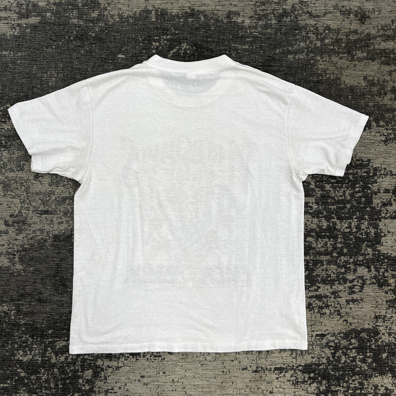 VINTAGE WORLD CHAMPS "BACK TO BACK" WHITE T-SHIRT