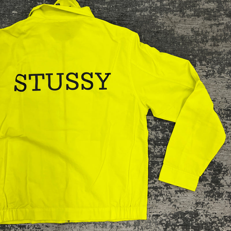 PRE-LOVED STUSSY YELLOW JACKET