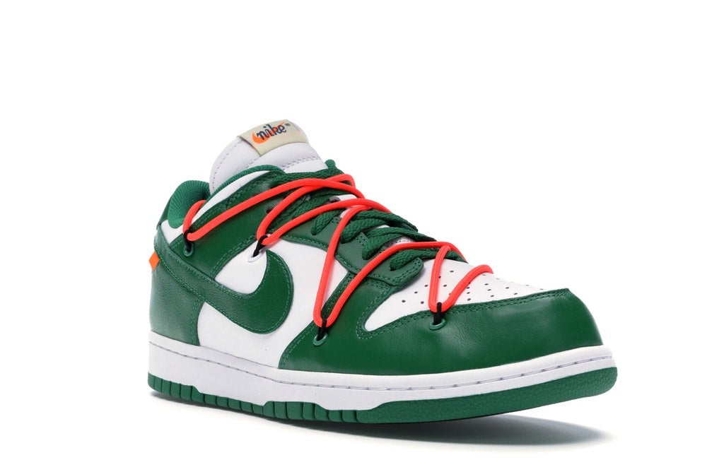 Green dunk low off white Clearance