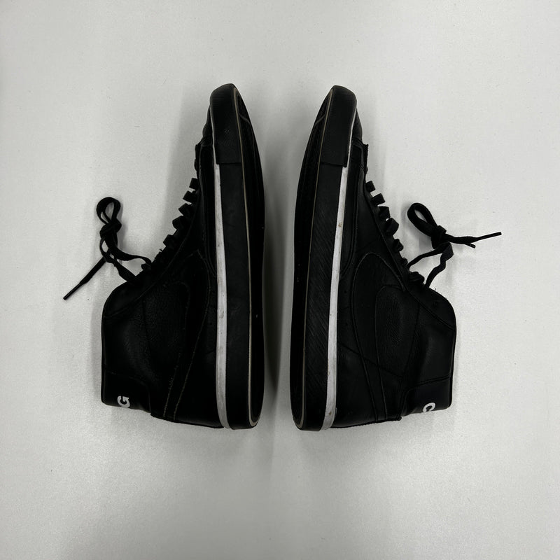 PRE-LOVED -  NIKE BLAZER HIGH COMME DES GARCONS BLACK WHITE