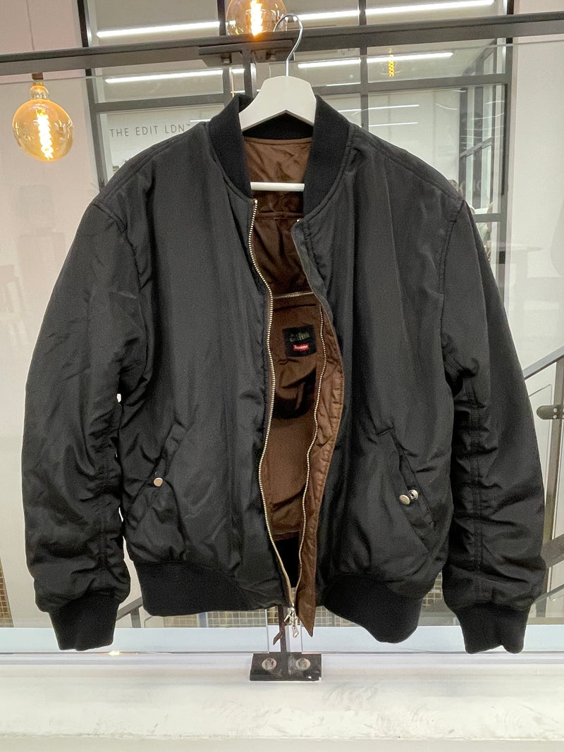 PRE LOVED - JEAN PAUL GAULTIER X SUPREME REVERSIBLE BACKPACK JACKET