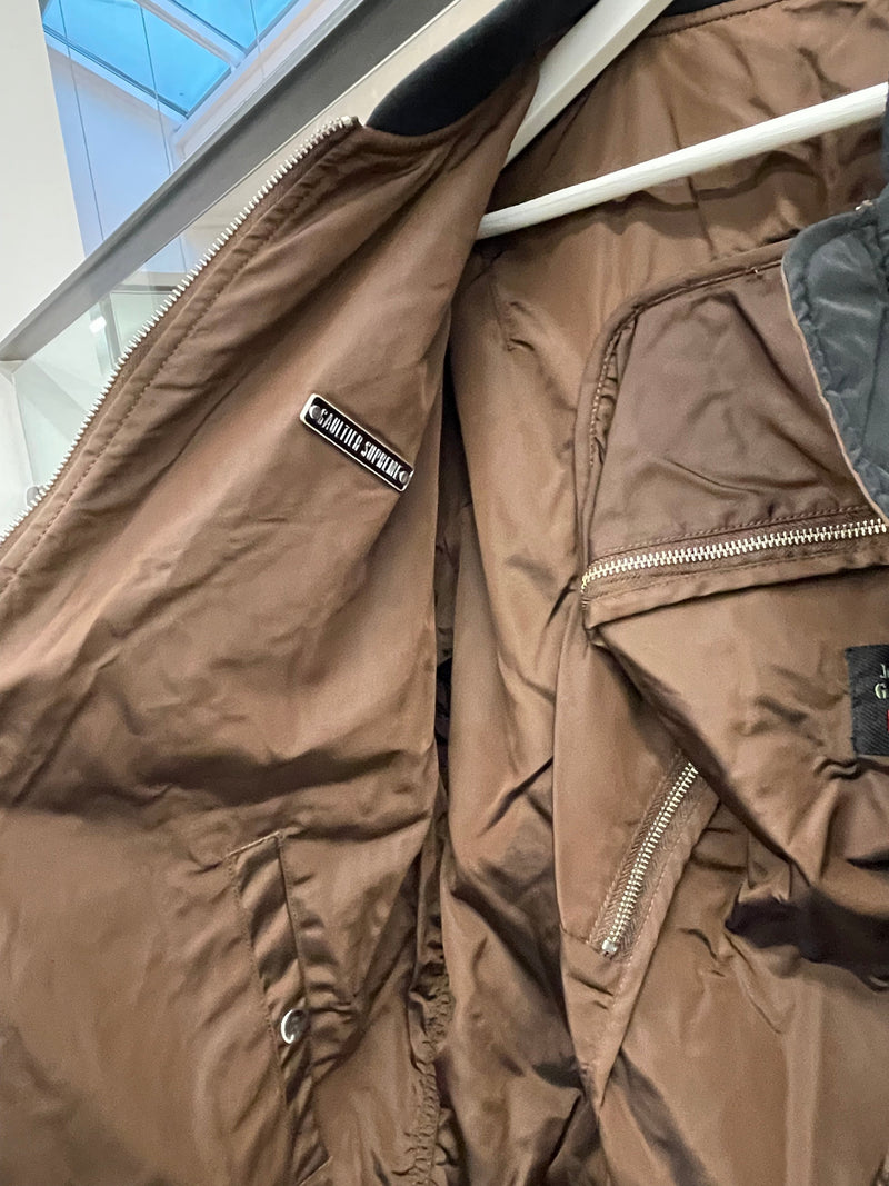 PRE LOVED - JEAN PAUL GAULTIER X SUPREME REVERSIBLE BACKPACK JACKET