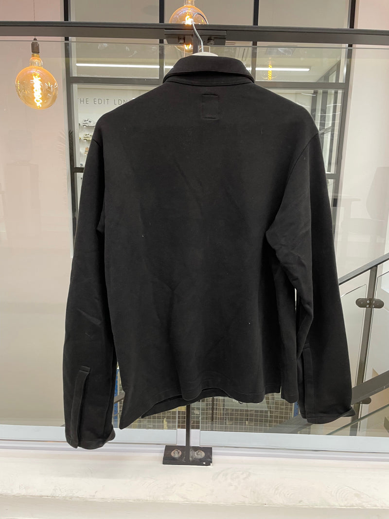 PRE LOVED - Y3 BUTTON UP COLLAR SWEATSHIRT