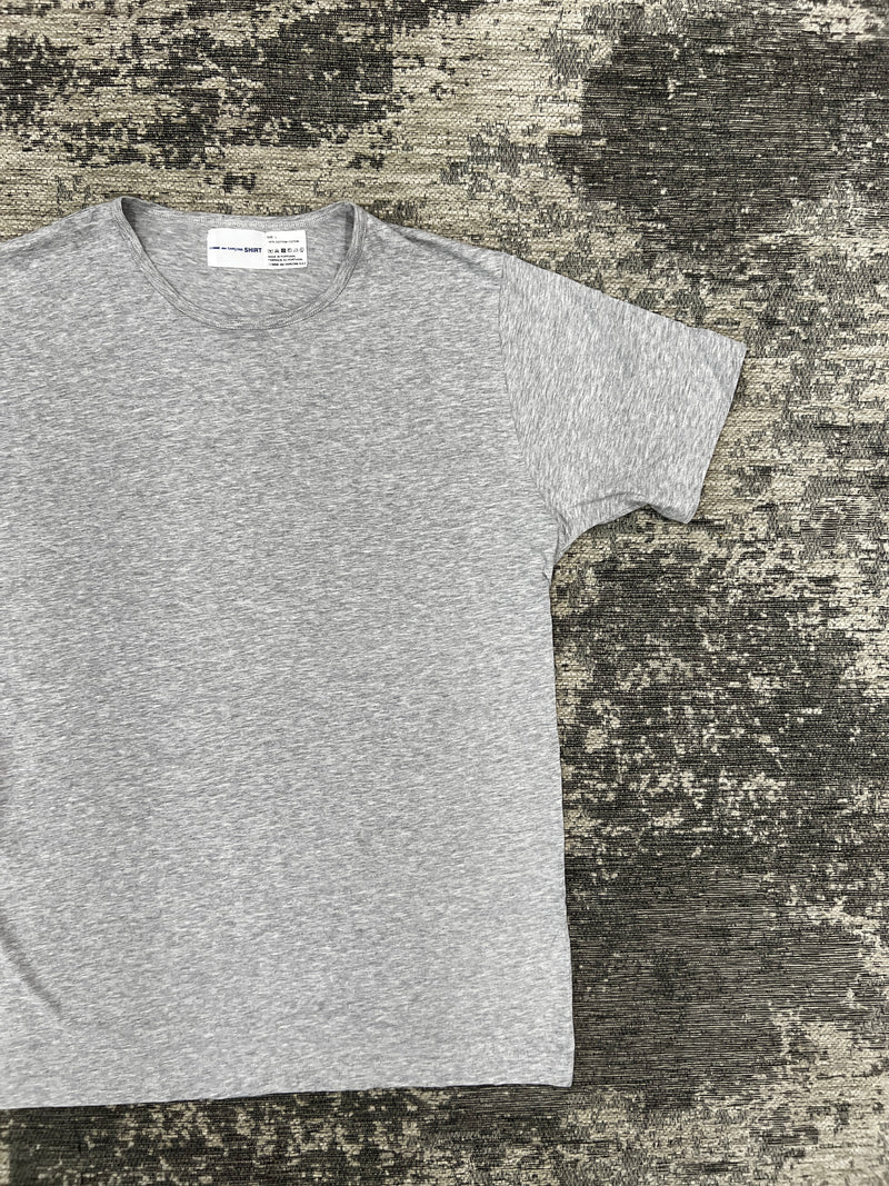 PRE-LOVED - COMME DES GARÇONS SHIRT CREWNECK T-SHIRT GREY