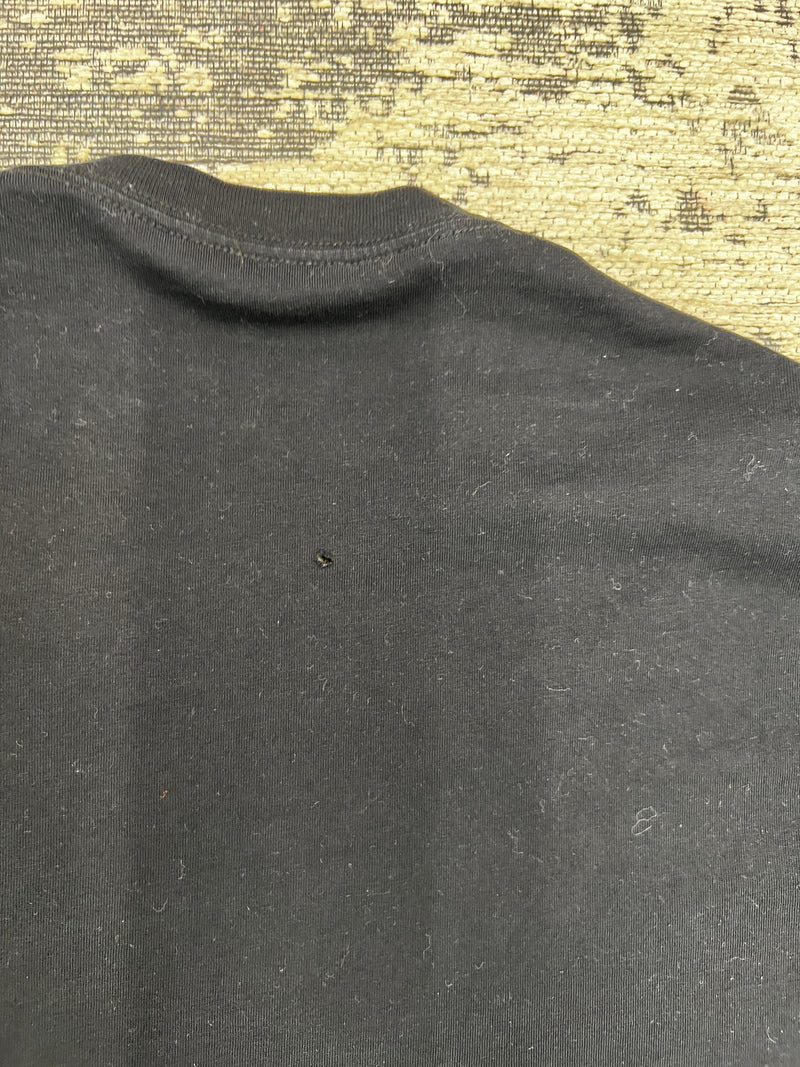 PRE LOVED - BALENCIAGA BLACK T-SHIRT WITH POCKET