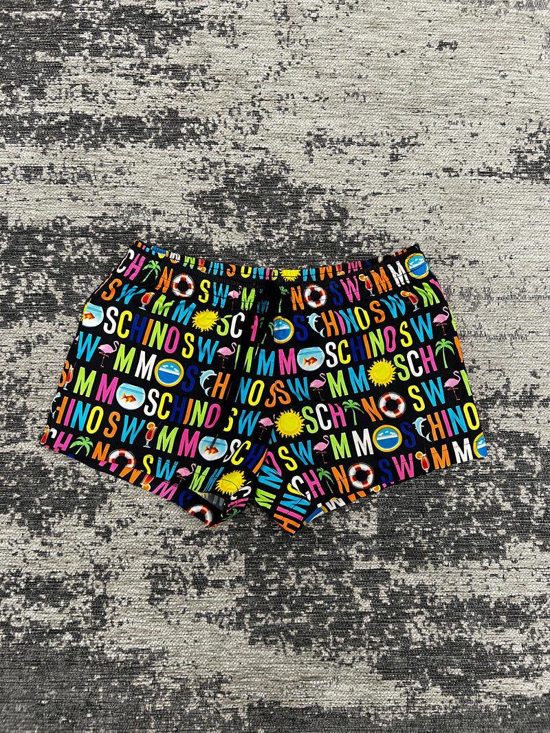 PRE LOVED - MOSCHINO SWIMWEAR SHORTS