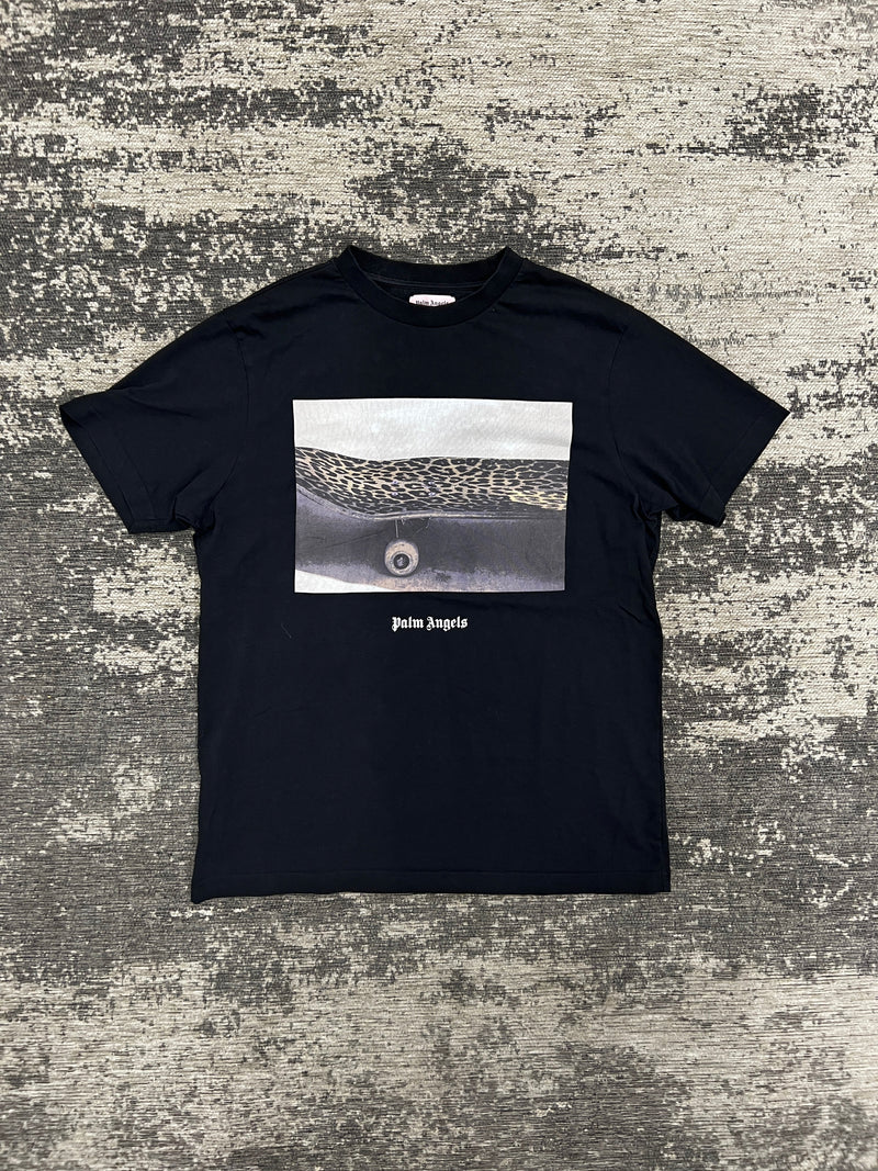 PRE LOVED - PALM ANGELS RIDERS TEE BLACK & MULTI