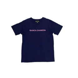 PRE LOVED - BIANCA CHANDON PURPLE T-SHIRT