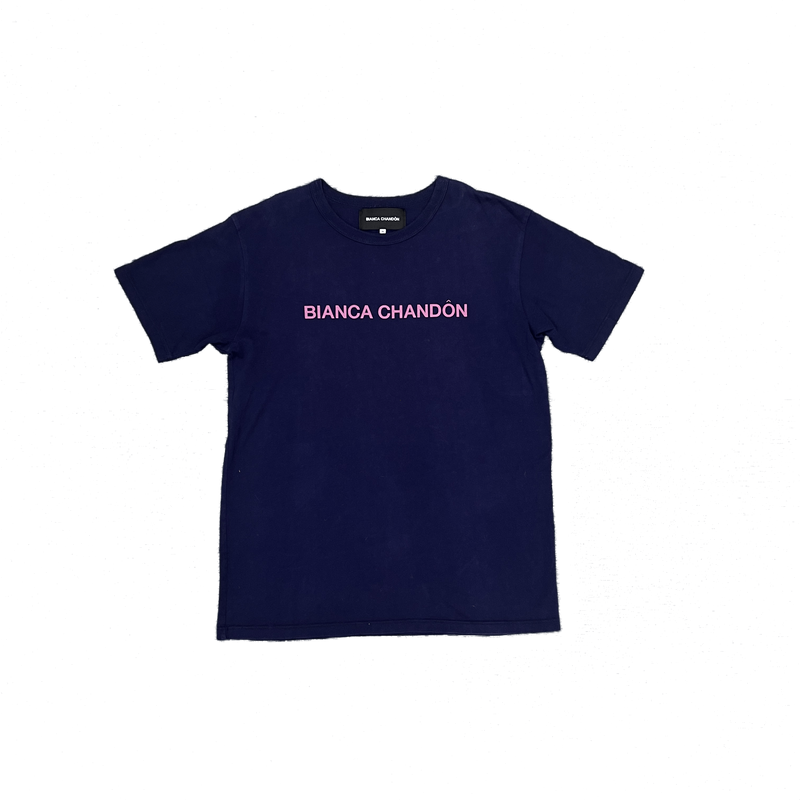 PRE LOVED - BIANCA CHANDON PURPLE T-SHIRT