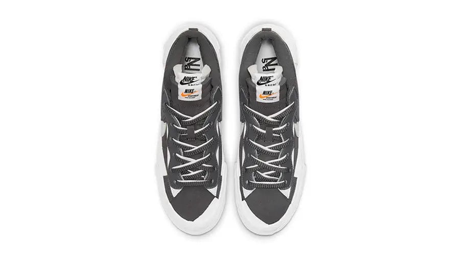 NIKE BLAZER LOW SACAI IRON GREY - The Edit LDN