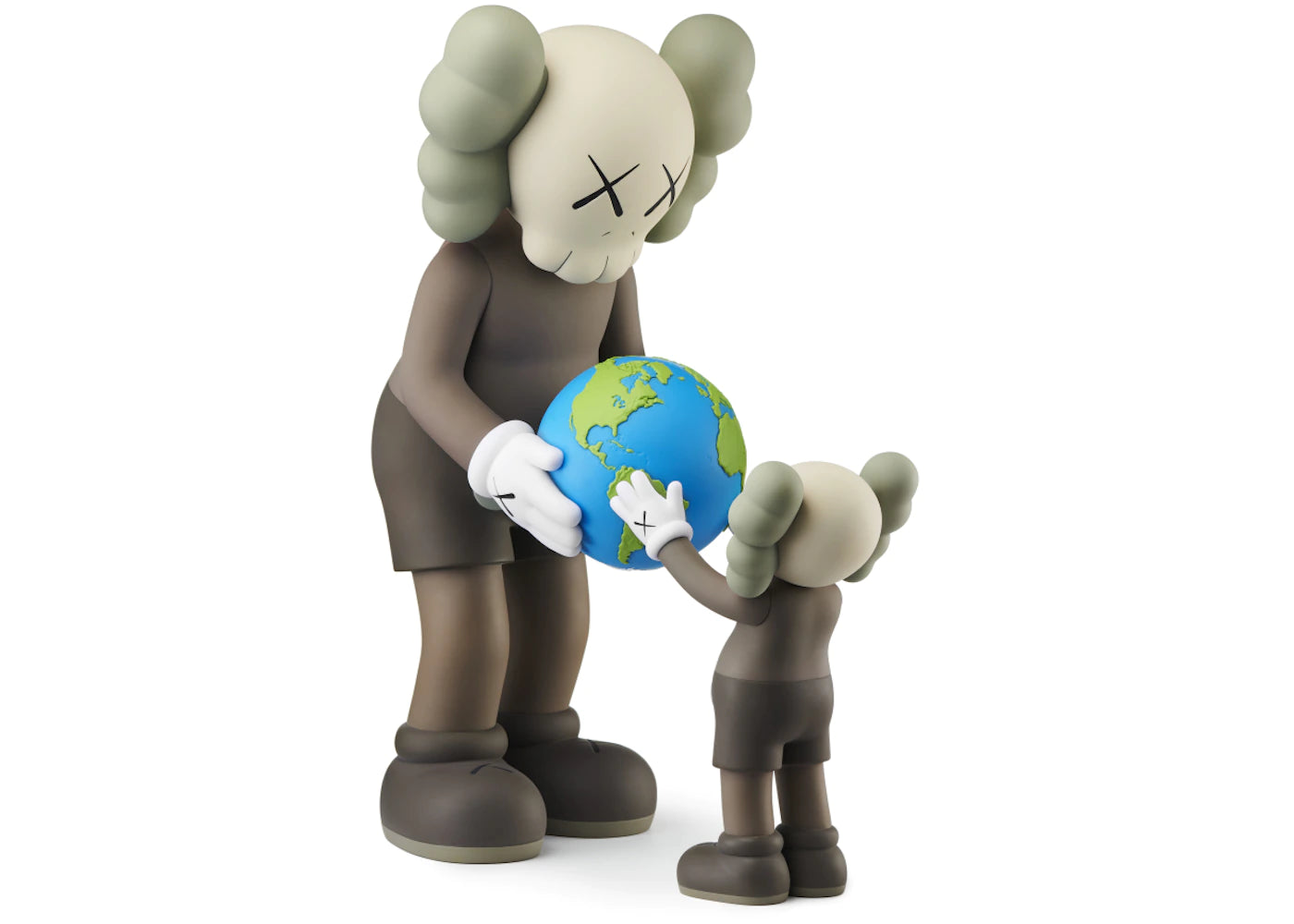 KAWS THE PROMISE VINYL FIGURE BROWN