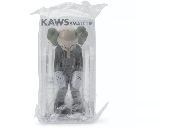 KAWS SMALL LIE COMPANION VINYL FIGURE BROWN - The Edit LDN